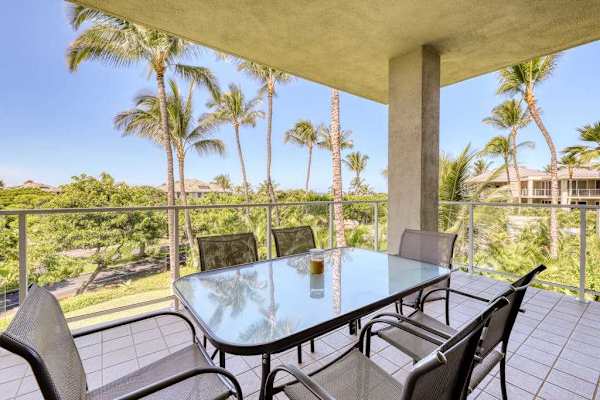 Private Lanai With Tropical Views