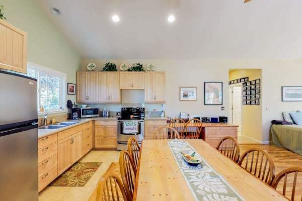 Open Dining Space Beside The Kitchen