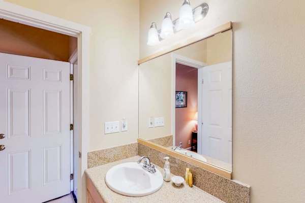 Fresh Bathroom With Vanity Space