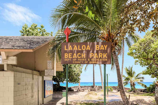 Incredibly close to the sand, surf, and tropical beauty of La'aloa Bay Beach Park