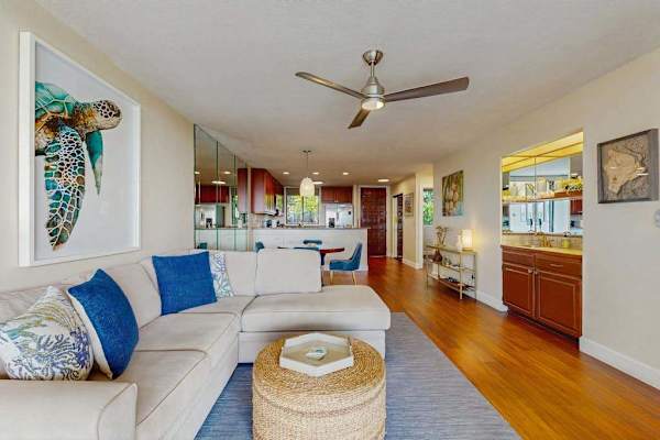 Experience a bright, open layout that connects the cozy living area seamlessly to the rest of the home