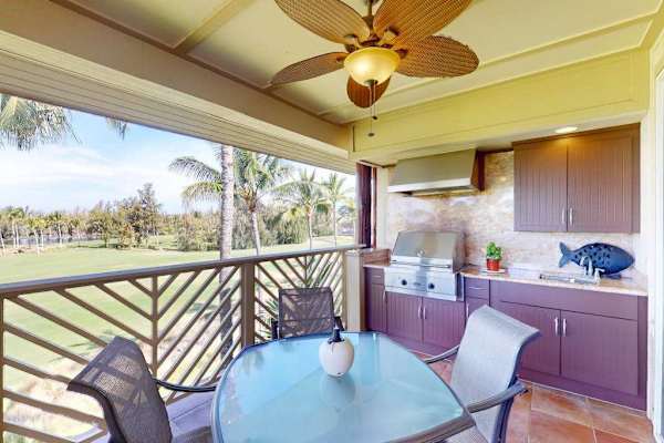 Private Lanai With Fairway Views