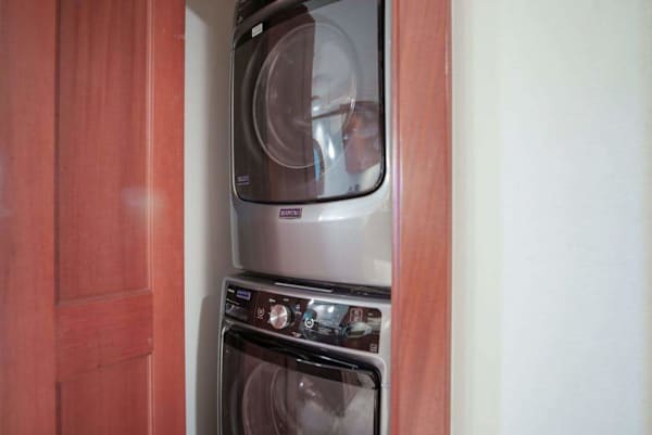 In-unit washer and dryer for added convenience