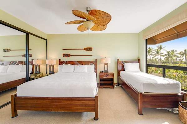 Spacious Bedroom With Peaceful Island Views