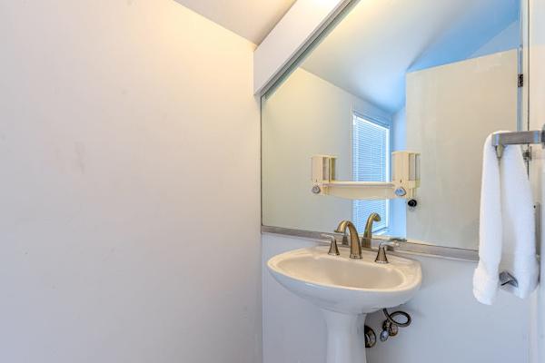 Fresh And Bright Powder Room