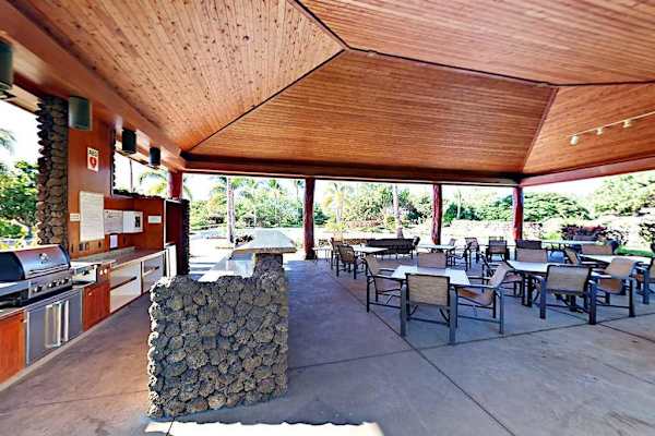 Covered Open-Air Community Pavilion with Barbecue Grills & Dining