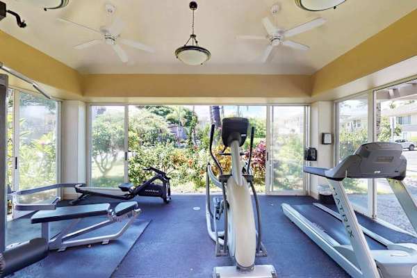 On-Site Fitness Center with Cardio & Weight Equipment