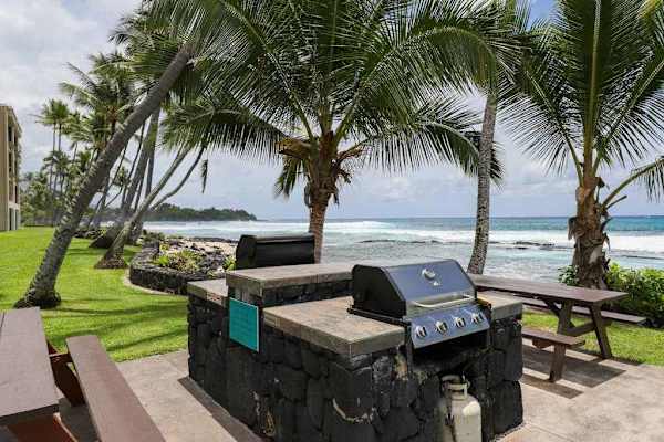Fire Up The Oceanfront Grill Under Tropical Palms
