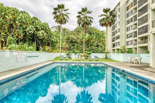 Relaxing Pool With Resort Ambiance