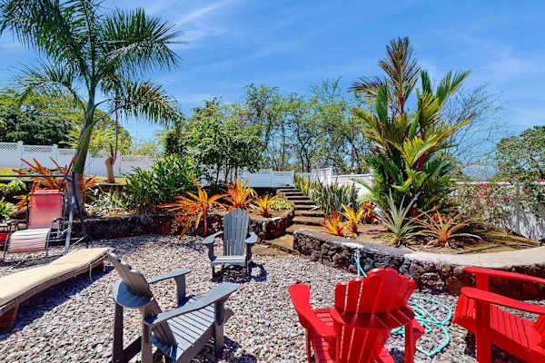 Tropical Backyard Made For Gathering