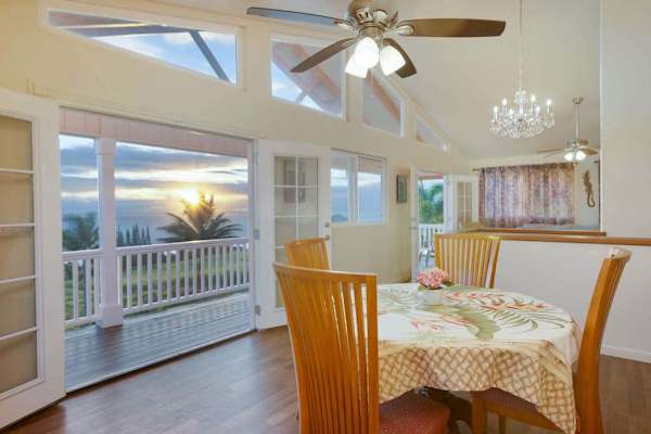Bright Dining Area With Panoramic Views