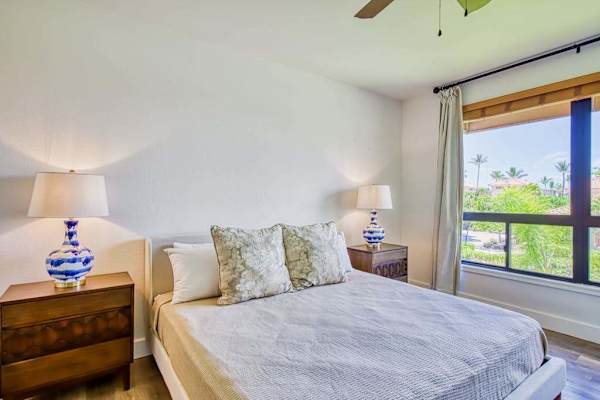 Sunlit Bedroom With Peaceful Garden Views