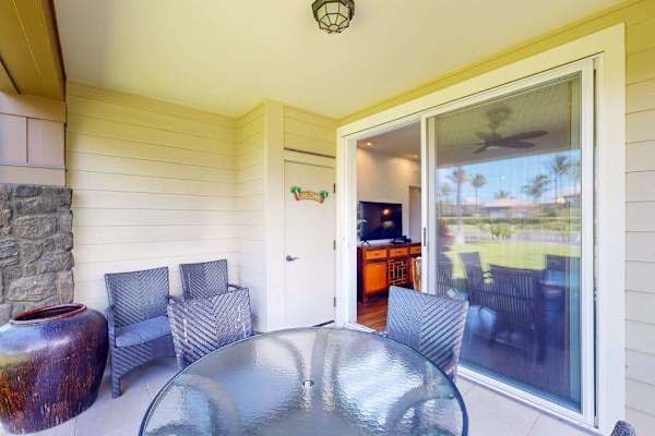 Covered Porch With Tropical Views