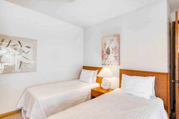 Bright Guest Bedroom With Island Charm