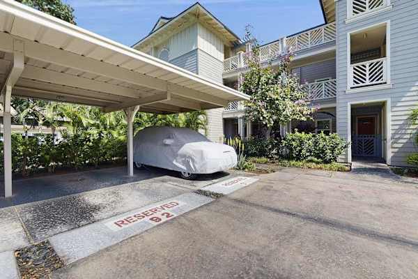Covered Parking For Added Convenience
