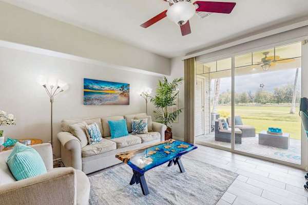Bright Living Room With Indoor-Outdoor Flow