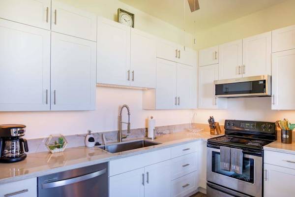 Modern Chef's Kitchen With Premium Appliances
