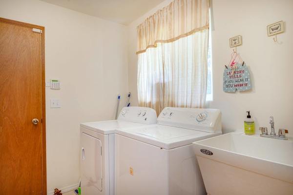 Convenient Laundry Room For Extended Stays