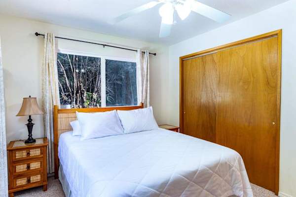 Inviting Bedroom With Garden Views