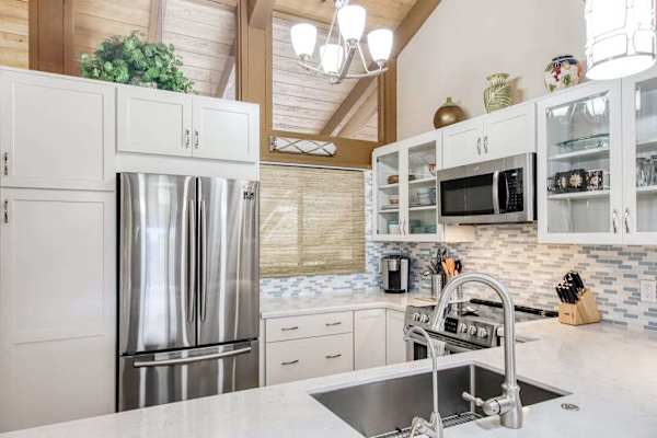 Well-equipped kitchen with ample storage