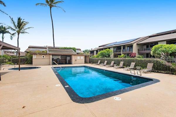 Resort pool perfect for cooling off