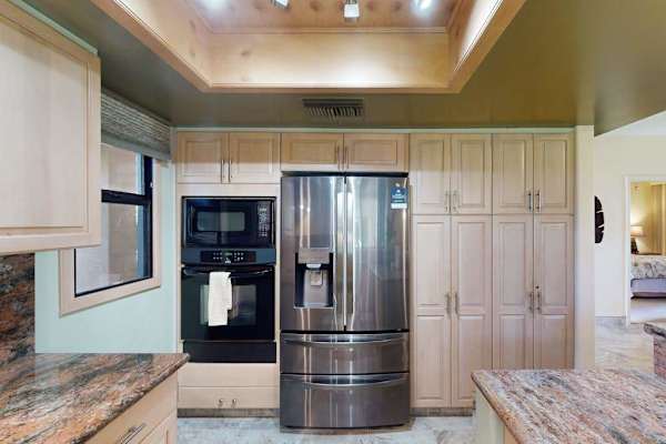 Modern Kitchen With Stainless Steel Appliances