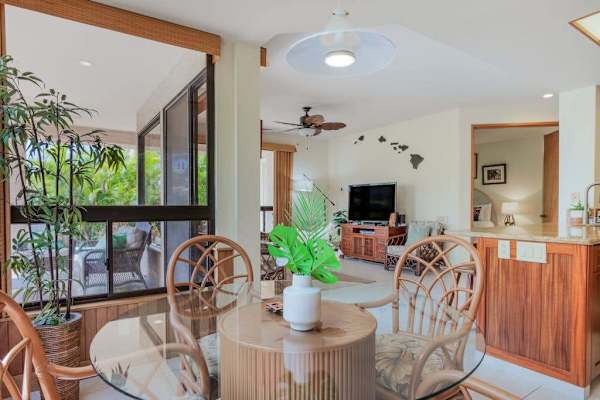 Open Dining Area Seamlessly Connecting to Living & Kitchen
