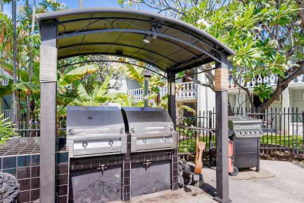 Covered BBQ Pavilion For Cookouts