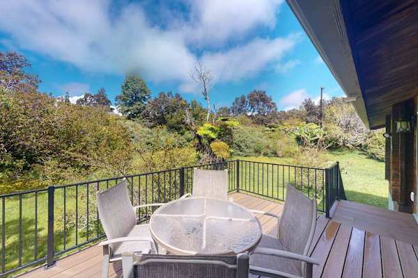 Vast open views of your private tropical paradise.  