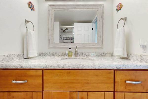 Double Vanity Bathroom With Ample Space