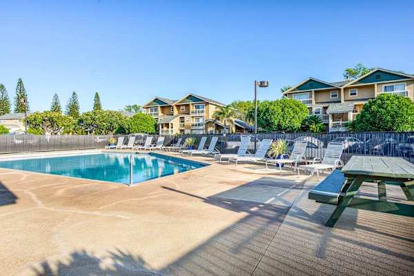 Resort Style Pool For Sunny Afternoons