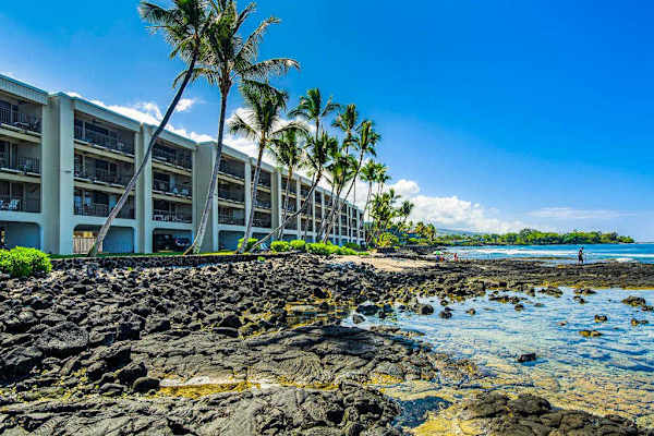 Oceanfront Resort Nestled Along Lava Shores
