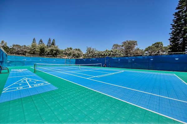 Championship Tennis Courts Ready For Play