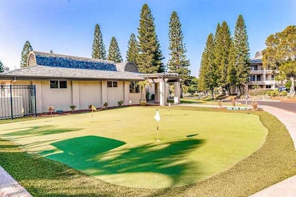 Practice Your Putting On The Private Green