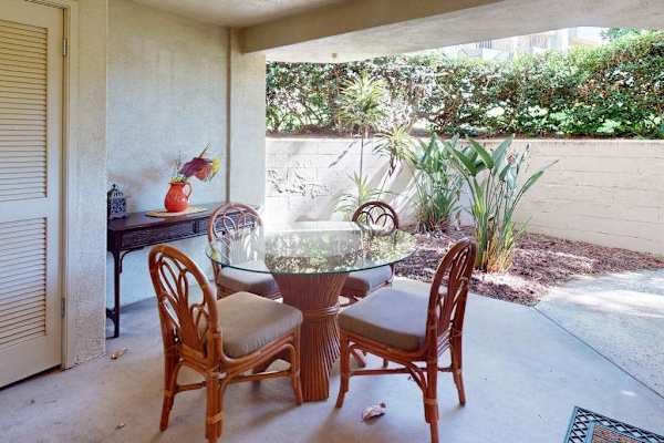 Garden Patio For Morning Coffee