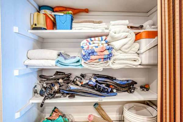 Extra Linens And Beach Essentials