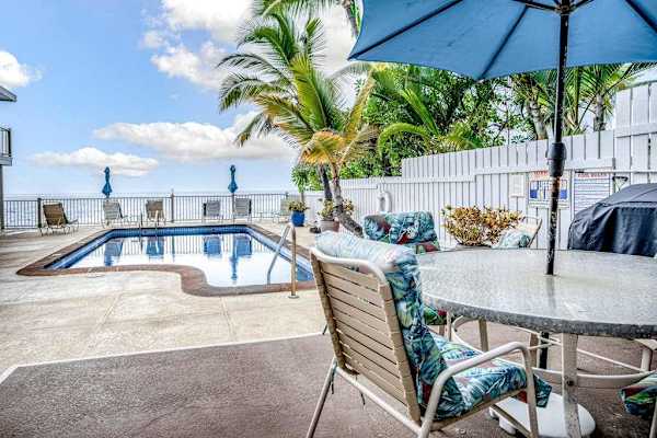 Oceanfront Pool With Tropical Views