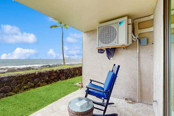 Private Patio With Ocean Breezes