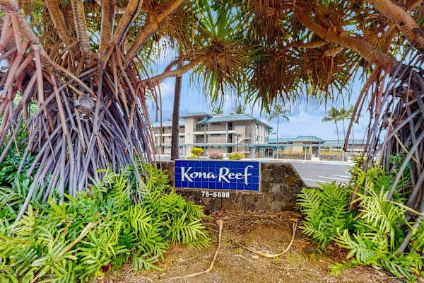 Tropical Resort Entrance