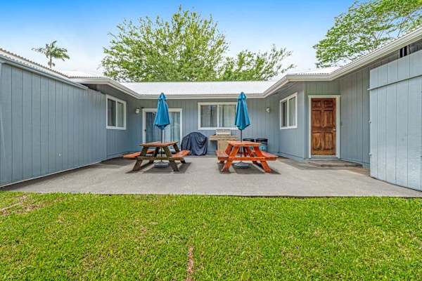 Enjoy a wonderful dinner from home in this secluded paradise.