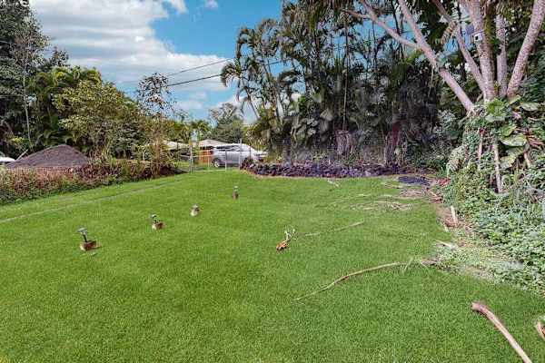 Expansive Lawn For Island Living