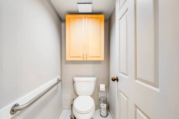 Private Water Closet For Added Comfort