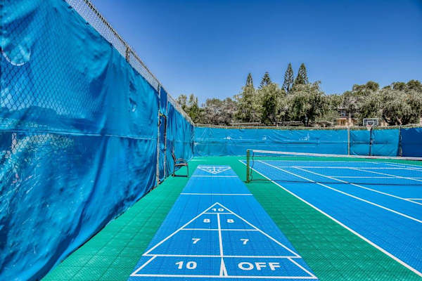 Championship Shuffleboard Courts Ready For Play