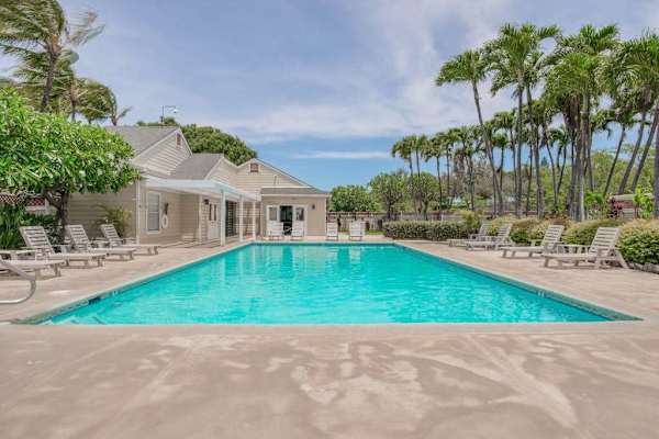 Resort pool for refreshing swims