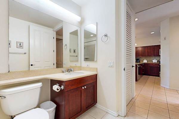 Spacious Double Vanity Bathroom