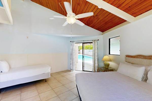 Pacific Family Suite Bedding Setup & Patio Access