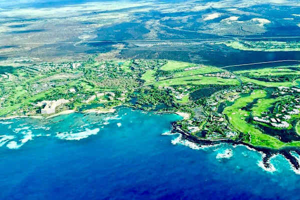 Aerial View Of Paradise Coastline