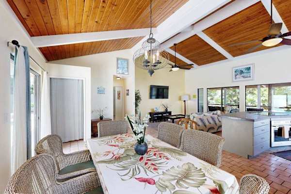 Welcoming dining space creates an inviting setting for shared meals