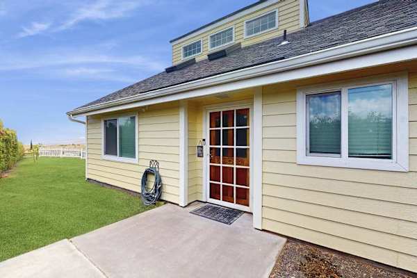 Enjoy the privacy of this yard that comes from renting this charming home.