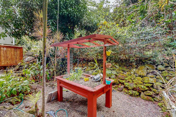 Your relaxing escape starts along this charming garden pathway today